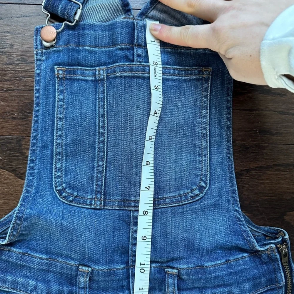 Madewell NWT Skinny Overalls in Groveland Wash | XS - Picture 7 of 12